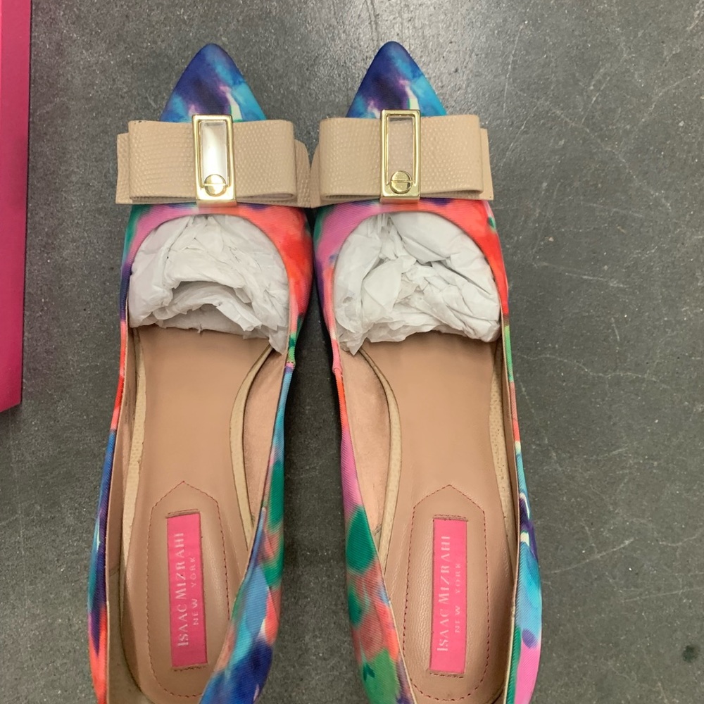 Isaac Mizrahi Lillie 2 Pumps Multi Color Heels